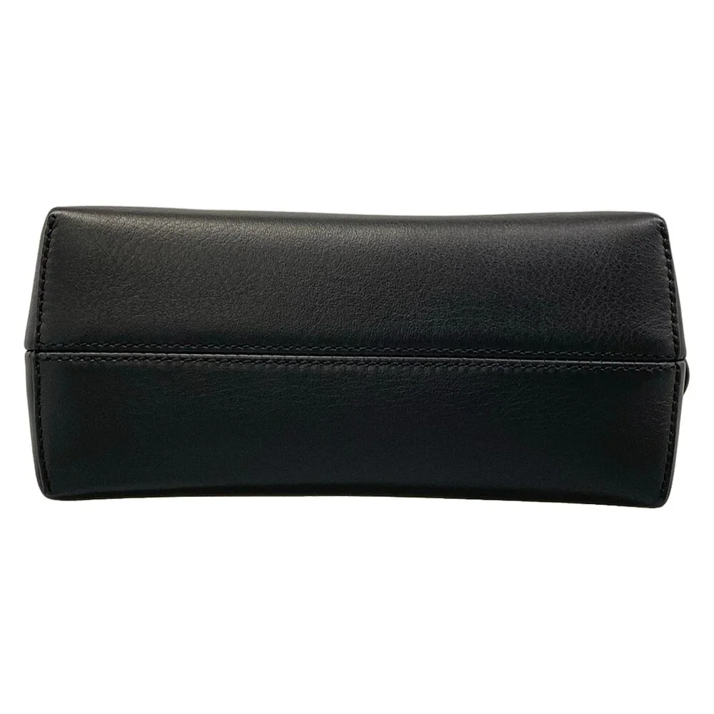 Fendi Mini By The Way Handbag 8BL145 Black Dark Brown